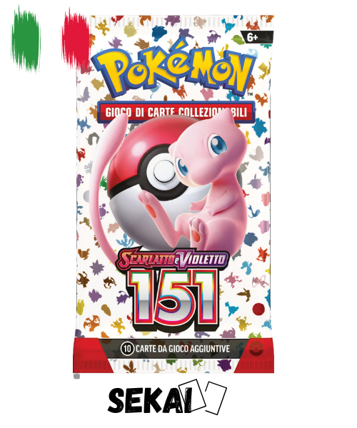 Pokémon Bustina 151 ITA