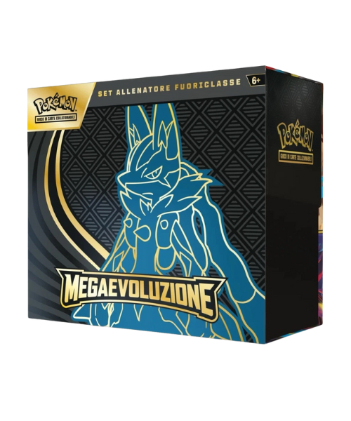 POKEMON ETB MEGAEVOLUZIONE BUNDLE 2 ETB ITA - GARDEVOIR + LUCARIO