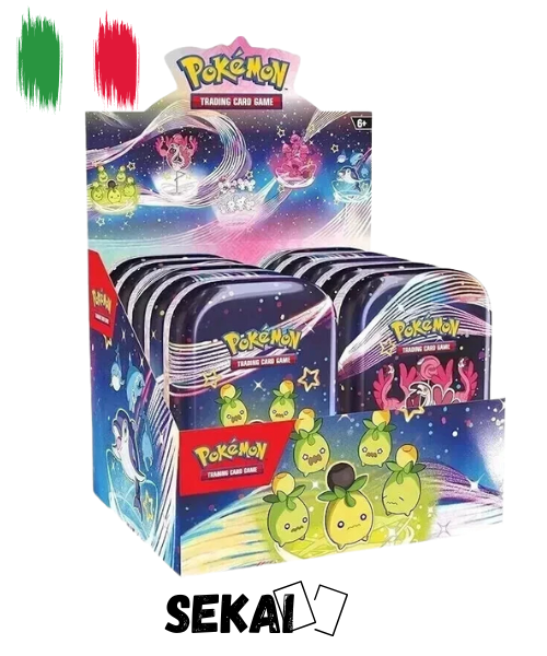 Pokémon Box 10 Mini Tin Destino Di Paldea ITA