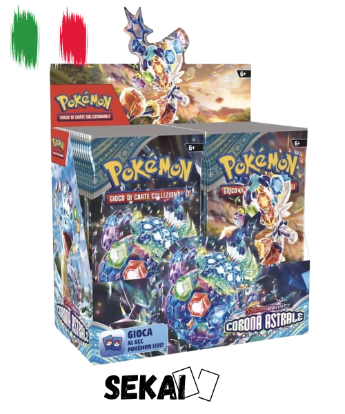 POKEMON CORONA ASTRALE DISPLAY BOX 36 BUSTINE (ITA)