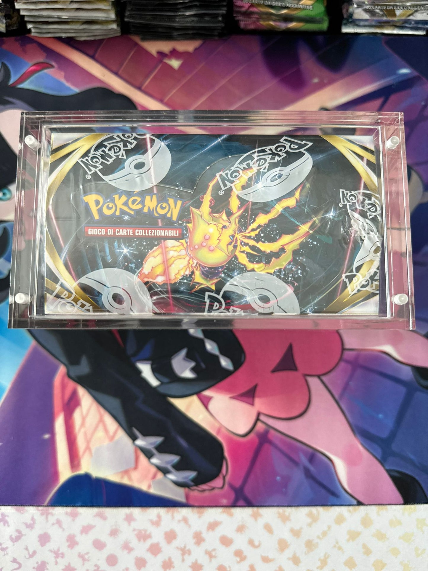 Cards Collection - Case in Plexiglass con chiusura magnetica per Box Pokemon
