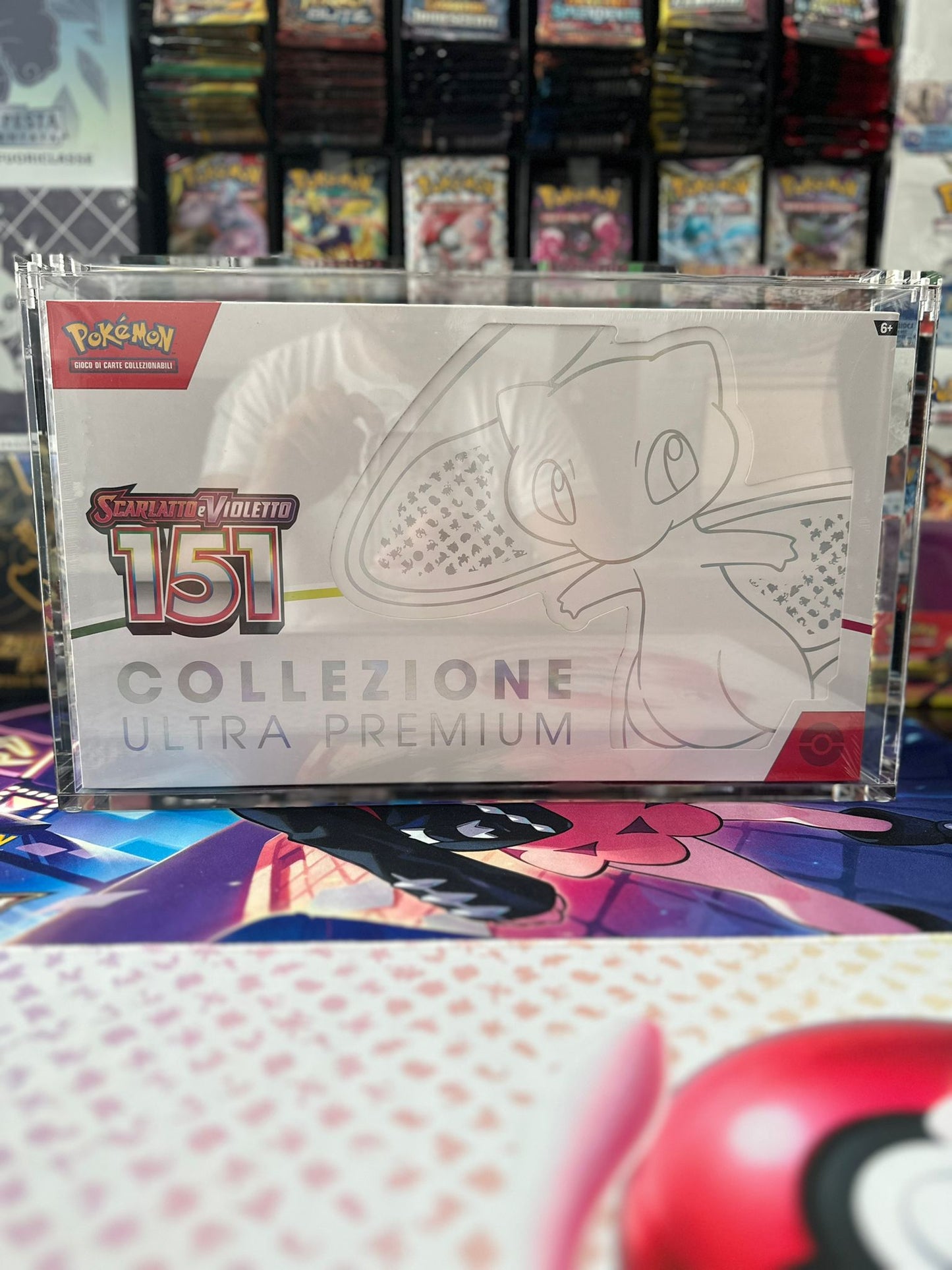 Cards Collection - Case in Plexiglass con chiusura magnetica per Ultra Premium 151