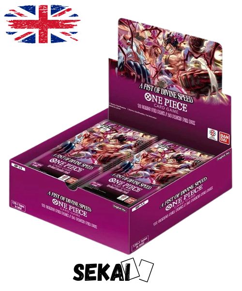 ONE PIECE OP-11 ENG A FIST OF DIVINE SPEED BOOSTER BOX