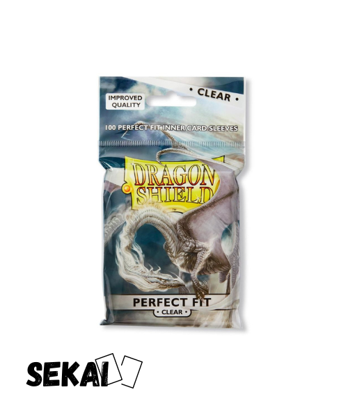 Perfect Fit Standard Clear - 100 Slevees - Dragon Shield