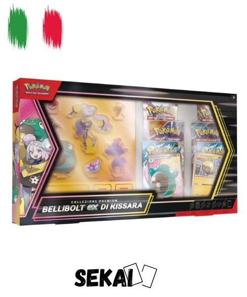 POKEMON COLLEZIONE PREMIUM BELLIBOLT EX DI KISSARA