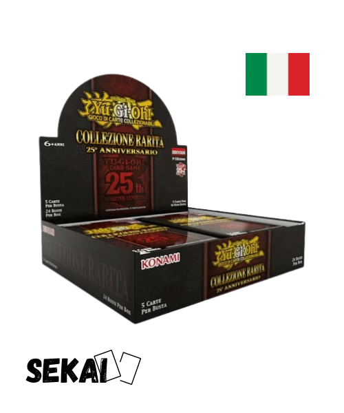 YU-GI-OH! 25th Anniversario Collezione Rarità ITA 24 buste