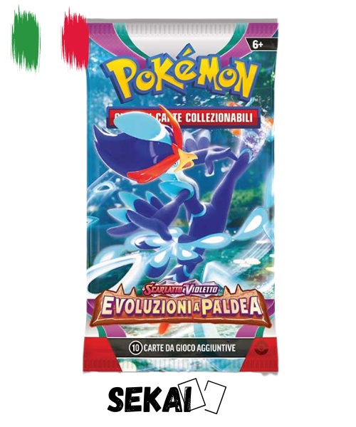 Pokémon Bustina Evoluzioni A Paldea ITA