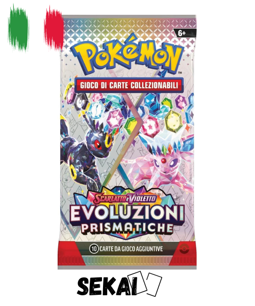 Pokémon Bustina Evoluzioni Prismatiche ITA