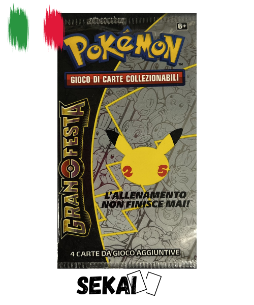 Pokémon Bustina Gran Festa ITA