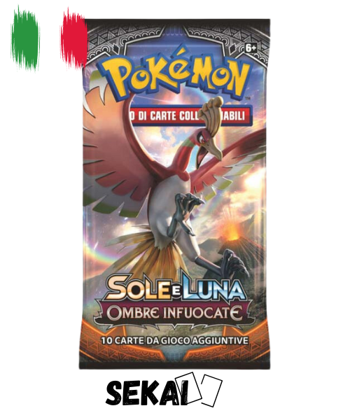 Pokémon Bustina Ombre Infuocate ITA