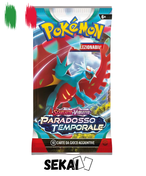 Pokémon Bustina Paradosso Temporale ITA