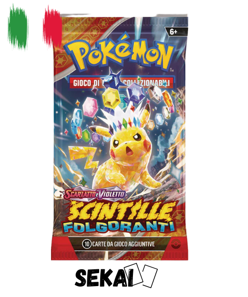 Pokémon Bustina Scintille Folgoranti ITA