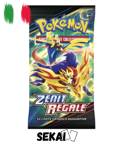 Pokémon Bustina Zenit Regale ITA