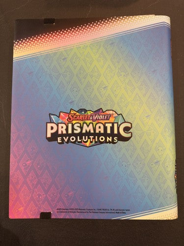 POKEMON EVOLUZIONI PRISMATICHE ALBUM RACCOGLITORE 20 PAGINE 9 TASCHE S
