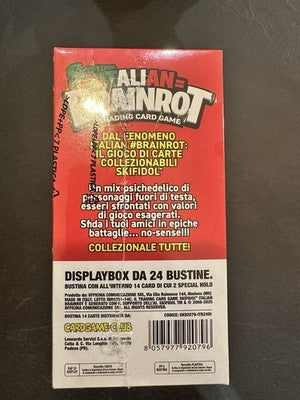BRAINROT UNIVERSO PSICHEDELICO SKIFIDOL BOX DA 24 BUSTINE DA 14 CARTE