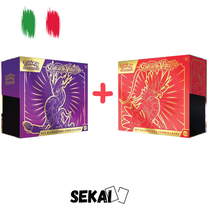 POKEMON SCARLATTO E VIOLETTO ETB MIRAIDON + KORAIDON ITA SECONDA SCELT