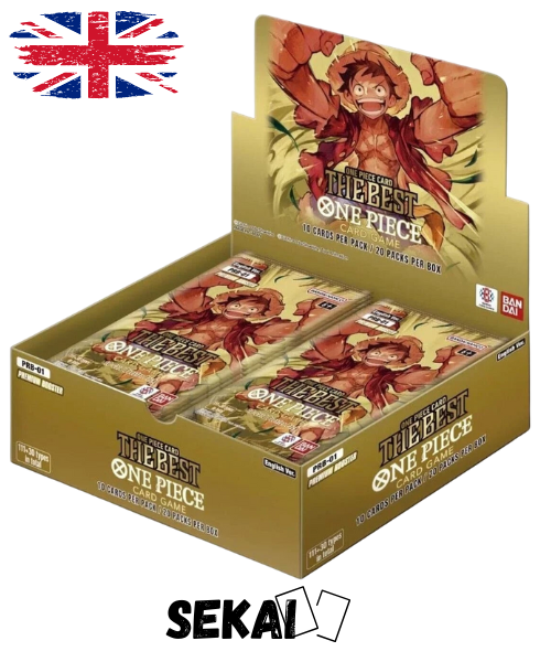 ONE PIECE CARD GAME PRB01 THE BEST BOOSTER BOX ENG