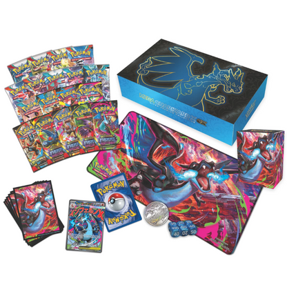 POKEMON COLLEZIONE ULTRA PREMIUM MEGA CHARIZARD X-EX  ITA - ITALIANO P