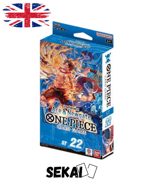 ONE PIECE CARD GAME ST22 ACE & NEWGATE STARTER DECK ENG - PREORDER