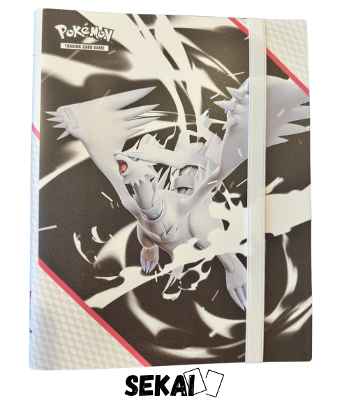 POKEMON RACCOGLITORE FUOCO BIANCO ALBUM PER CARTE POKEMON 396 SPAZI
