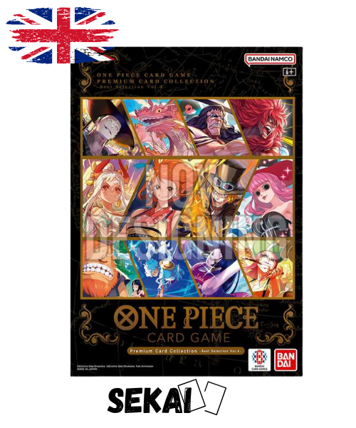 ONE PIECE CARD GAME PREMIUM CARD COLLECTION BEST SELECTION VOL 4 ENG