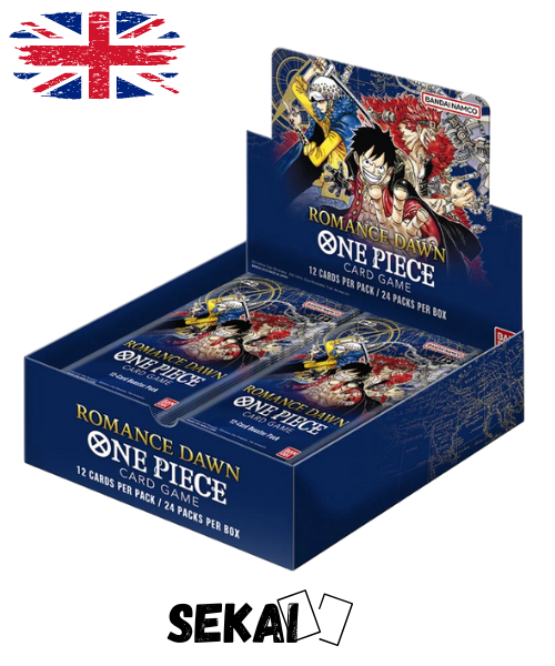 ONE PIECE CARD GAME ROMANCE DAWN OP-01 BOOSTER BOX ENG SEALED