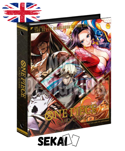 ONE PIECE CARD GAME SEVEN WARLORDS OF THE SEA BINDER SET ENG - PREORDE