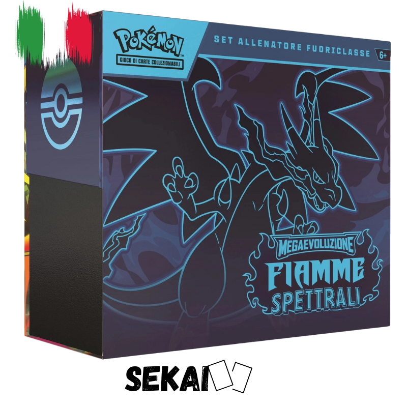POKEMON SET ALLENATORE FUORICLASSE FIAMME SPETTRALI ITA ETB - PREORDER