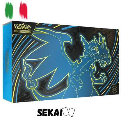 POKEMON COLLEZIONE ULTRA PREMIUM MEGA CHARIZARD X-EX  ITA - ITALIANO P