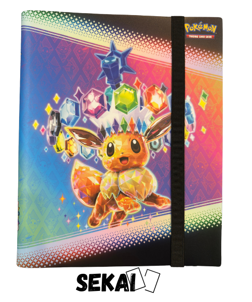 POKEMON EVOLUZIONI PRISMATICHE ALBUM RACCOGLITORE 20 PAGINE 9 TASCHE S
