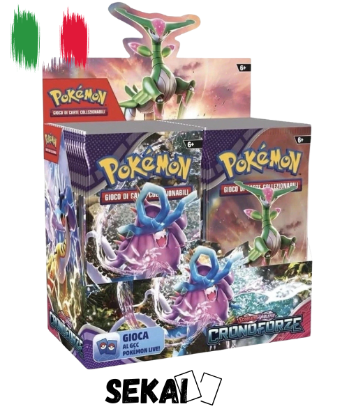POKEMON CRONOFORZE DISPLAY BOX 36 BUSTINE (ITA)