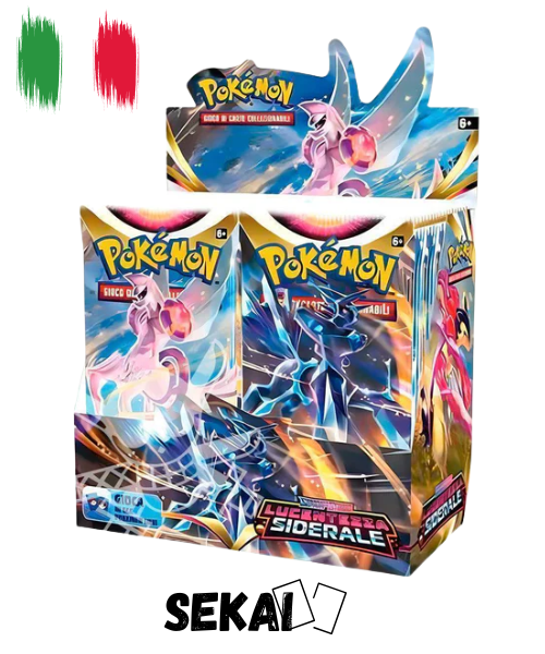 POKEMON LUCENTEZZA SIDERALE BOX 36 BUSTINE ITA
