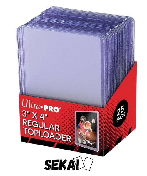 Regular Toploader 25 Pezzi - Ultra Pro