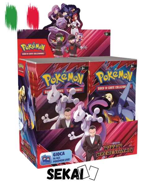 POKEMON RIVALI PREDESTINATI DISPLAY BOX 36 BUSTINE (ITA)