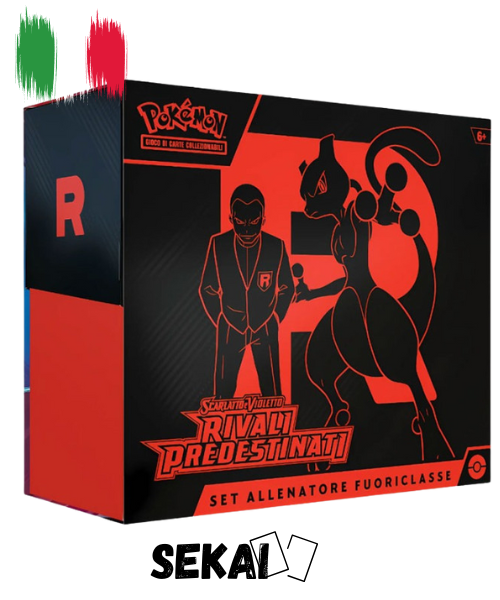 Pokemon Set Allenatore Fuoriclasse Rivali Predestinati ETB ITA