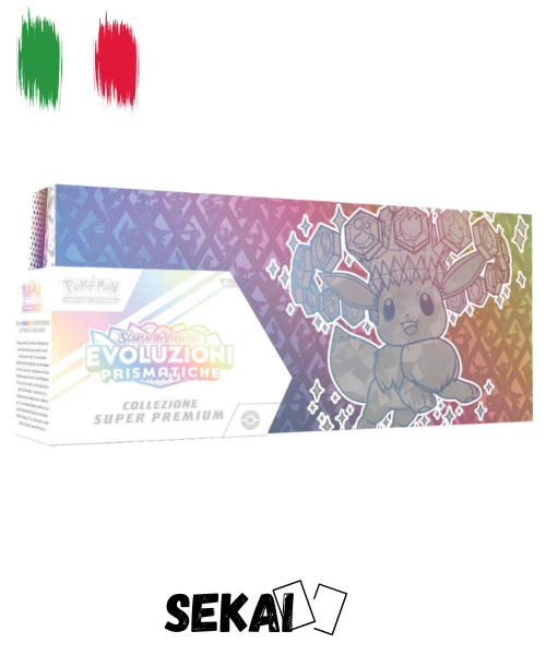 POKEMON EVOLUZIONI PRISMATICHE COLLEZIONE SUPER PREMIUM